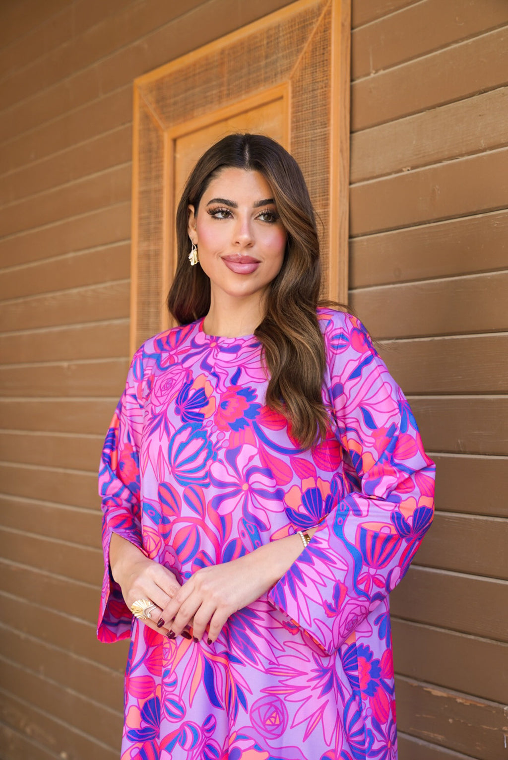 Sunset Petals - Vivid Fuchsia