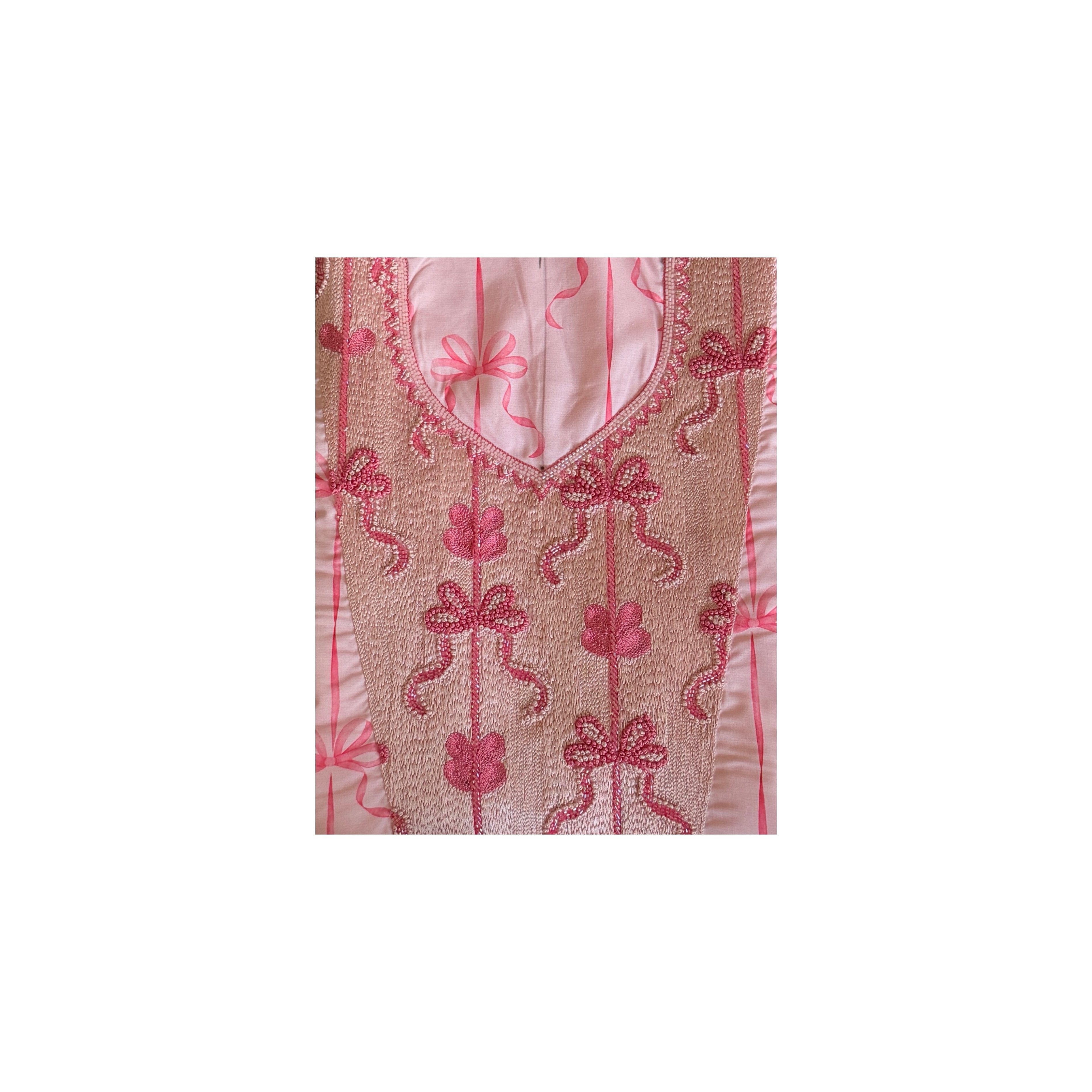 ‏Cotton Candy Bow - Mama & Mini Set